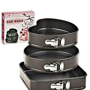 Cake mould set of 3